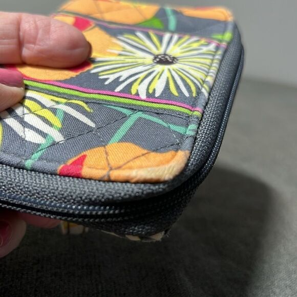 Vera Bradley Jazzy Blooms Wallet/Wristlet - Picture 4 of 4